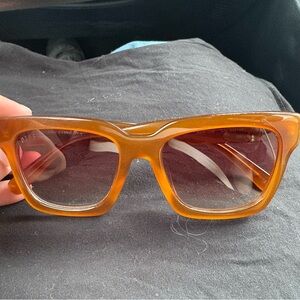 Diff Eyewear Honey Brown Sunglasses